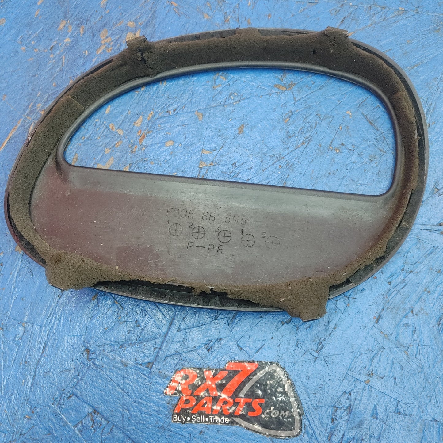 LHD, RHD Rear Pocket Cover Black RX7 FD FD3S 93 - 02 Mazda S5B5CCB
