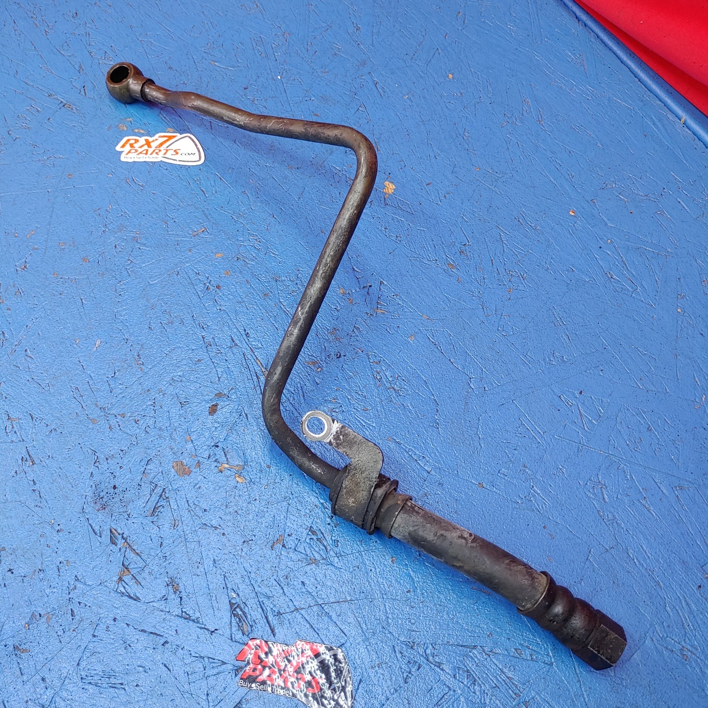 LHD, RHD Main Oil Feed Line From Filter Housing to Cooler RX7 FD FD3S 93 - 02 Mazda S7B34/22