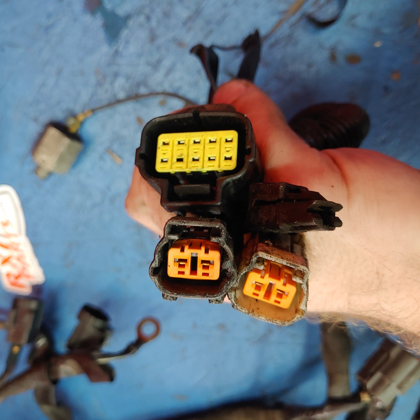 Engine Wiring Wire Harness Rough See Photos RX7 FD FD3S 93 - 02 Mazda S7B38/3