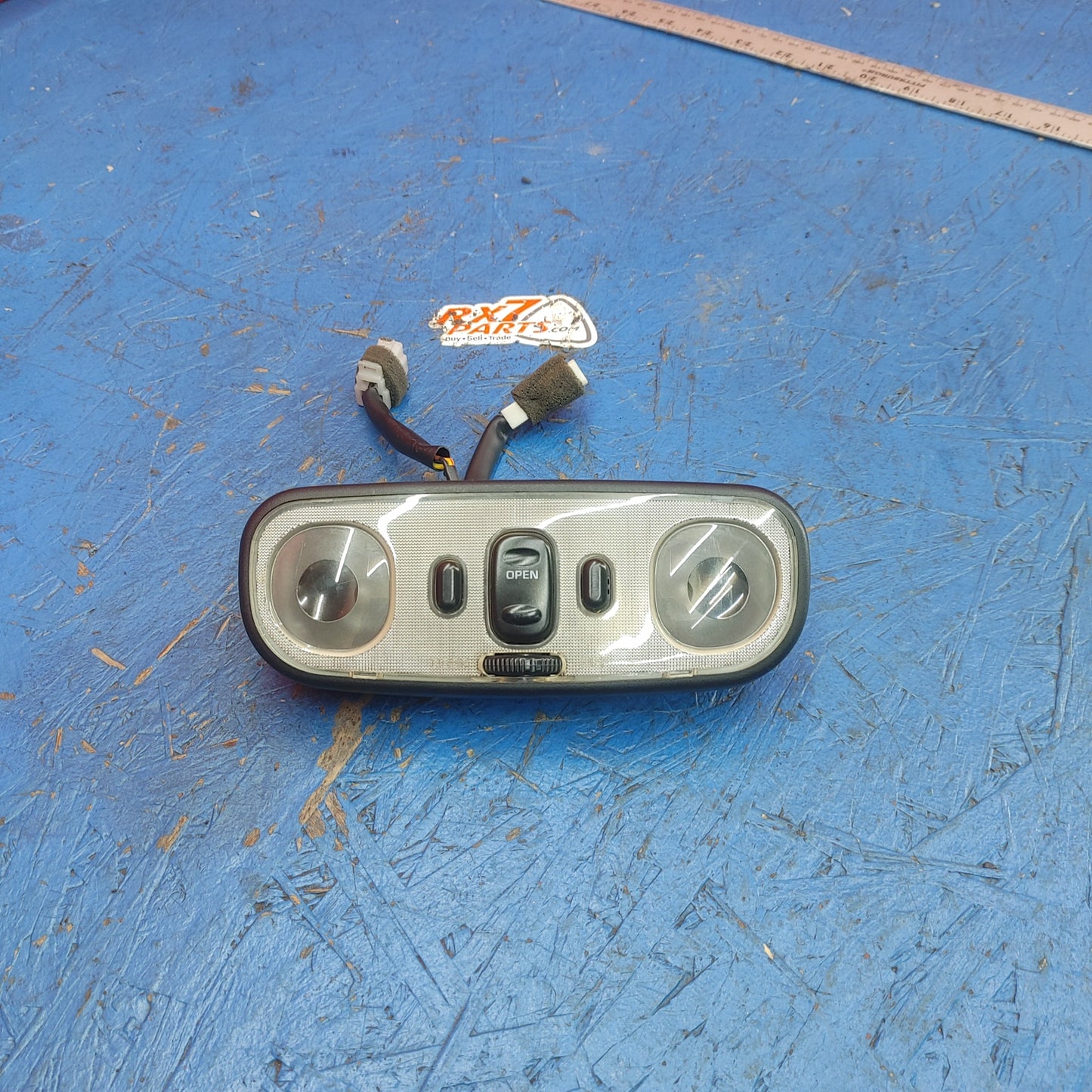 LHD, RHD Dome Light with Sunroof Control Switch Black with Harness 1158-224 RX7 FD FD3S 93 - 02 Mazda S8B29/10