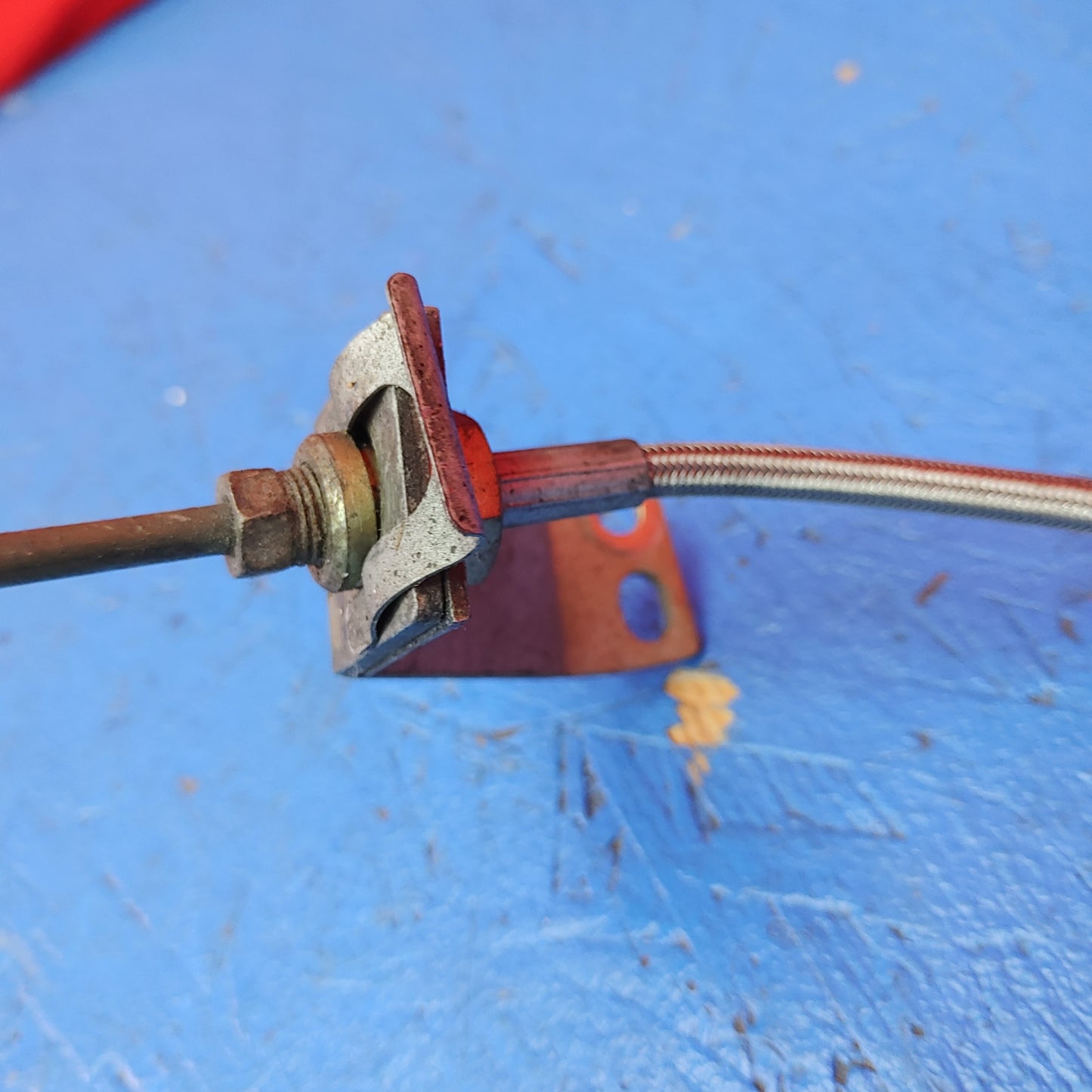 LHD Clutch Slave Cylinder with Goodrich Steel Braided Clutch Line RX7 FD FD3S 93 - 95 Mazda S8B31/14