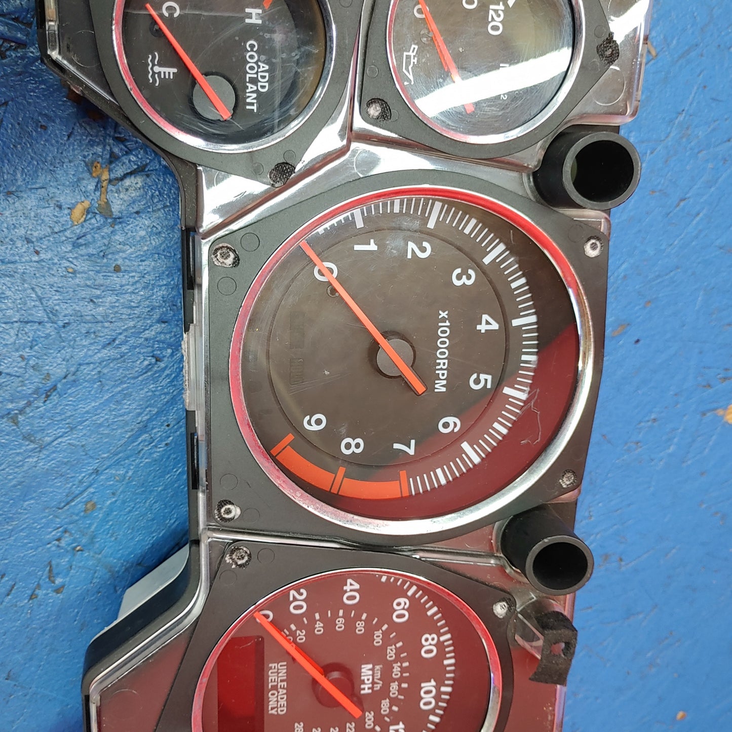 LHD Refurbished LHD Instrument Cluster RX7 FD FD3S 93 - 95 Mazda S8B31/18
