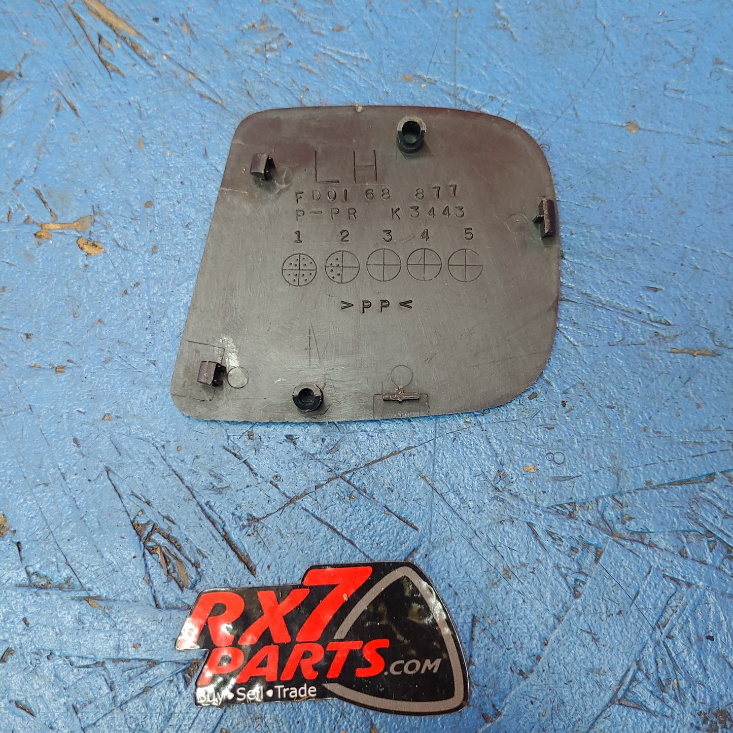 Rear Seat Belt Cover Lh RX7 FD FD3S 93 - 02 Mazda S8B38/17