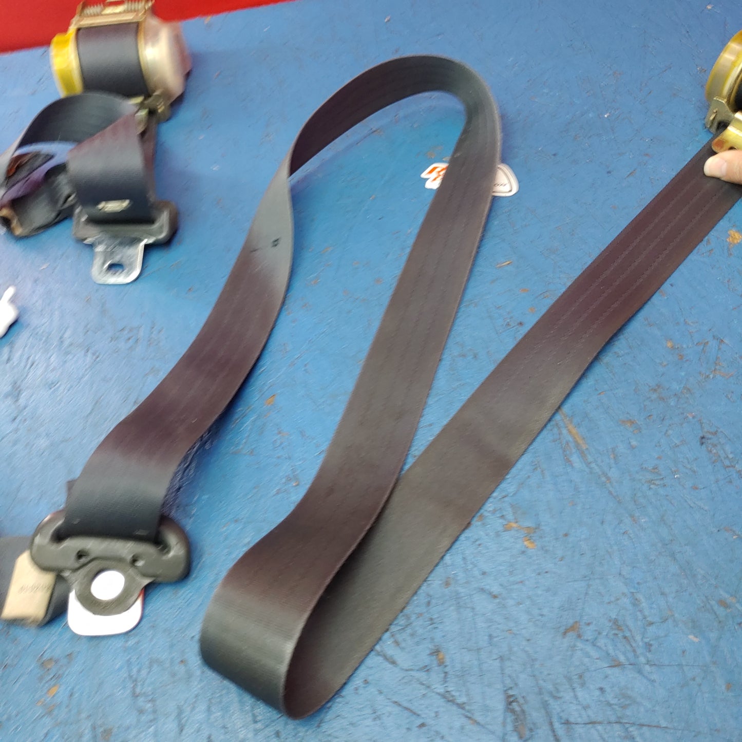 LHD, RHD Pair Of Grey Seat Belts RX7 FC FC3S 86 - 91 Mazda S12B13/2