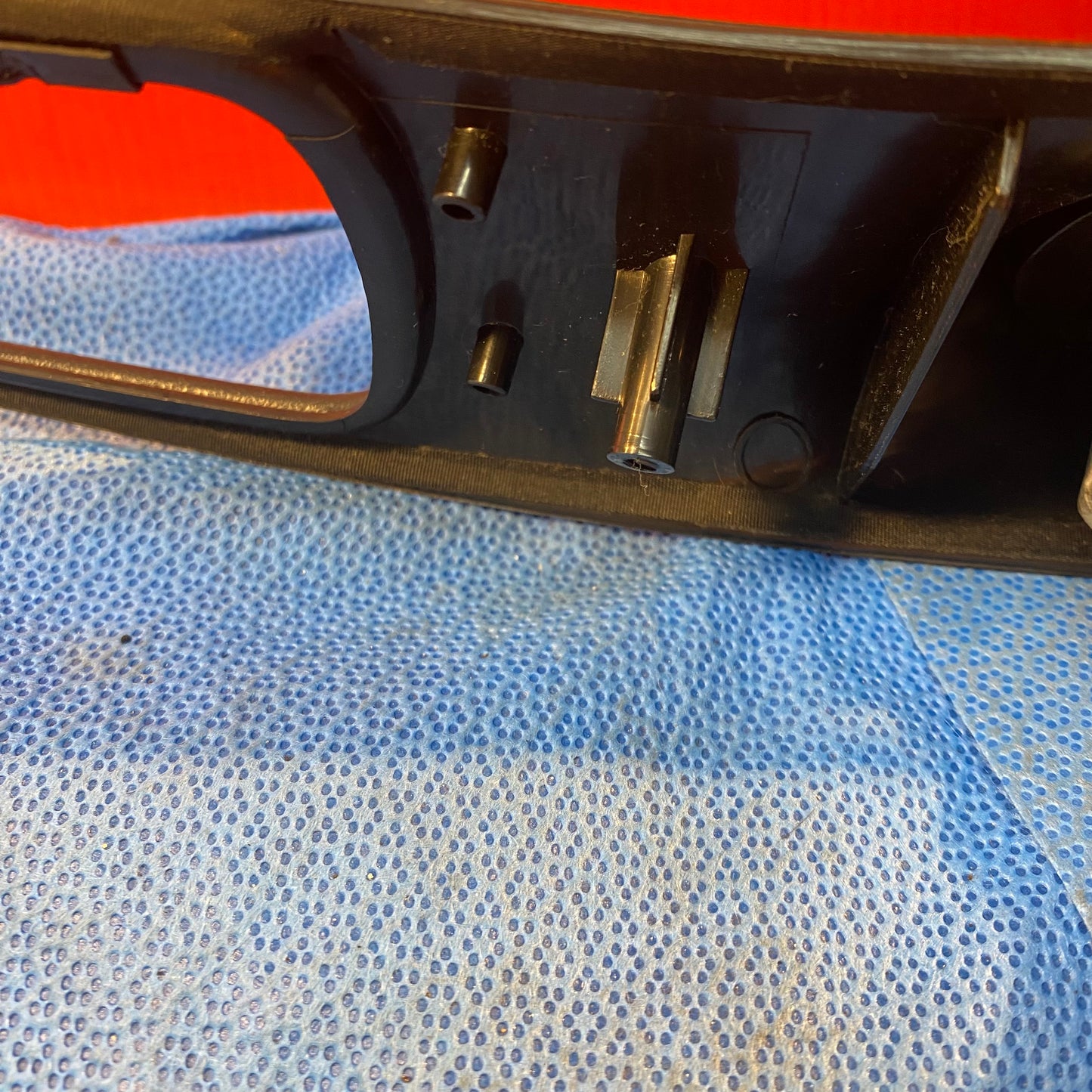 LHD Door Plastic Textured Handle One Broken Clip FD01:69:44X Mazda Rx7 FD3S FD S5B8DHP