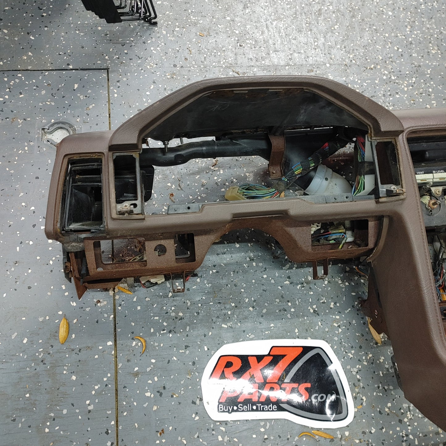 LHD RX7 FB Brown Dashboard FB Mazda Rx7 FB3S FB DB/9