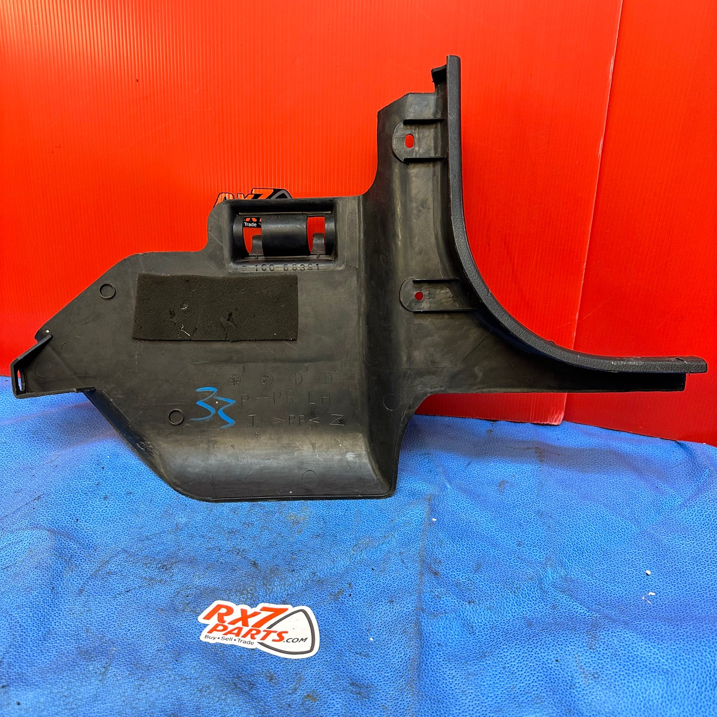 RHD Type 1 Genuine Side Panel Left ECU COVER KICK PANEL F10068391 Mazda Rx7 FD3S FD S7B7/4
