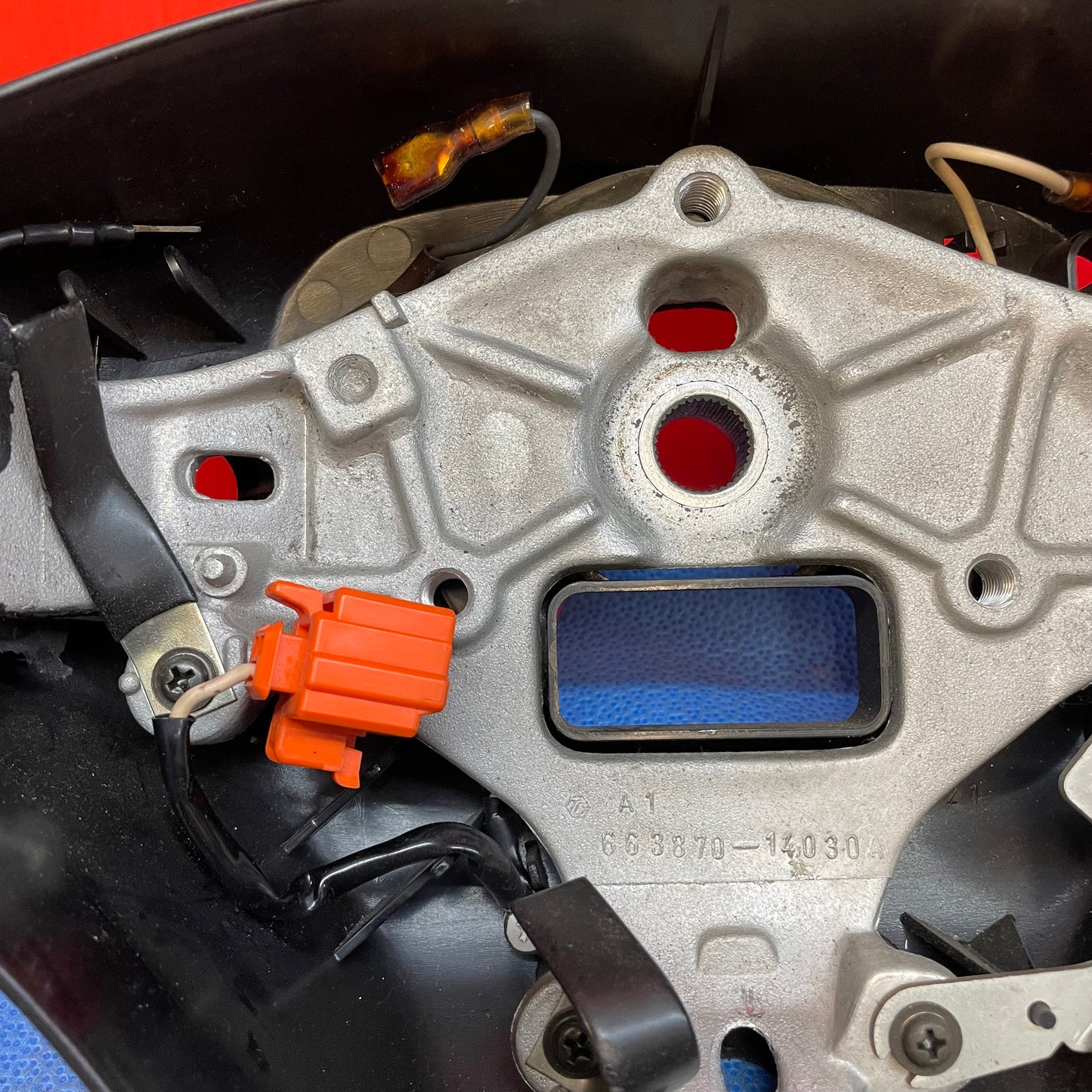 LHD, RHD OEM Steering Wheel with Cruise Control switch Mazda Rx7 FD3S FD S5B3CCW