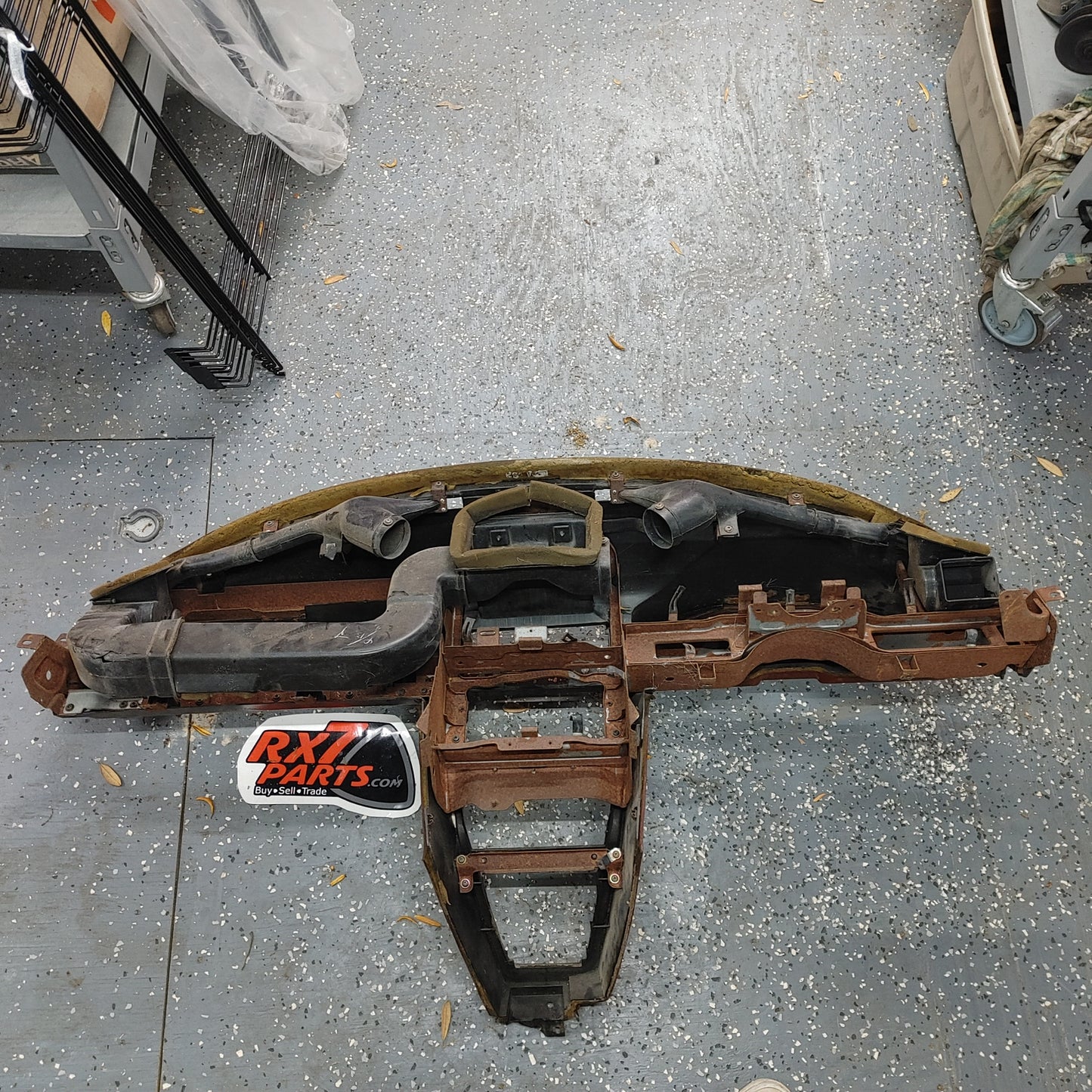 LHD RX7 FB Maroon Dashboard FB Mazda Rx7 FB3S FB db/10