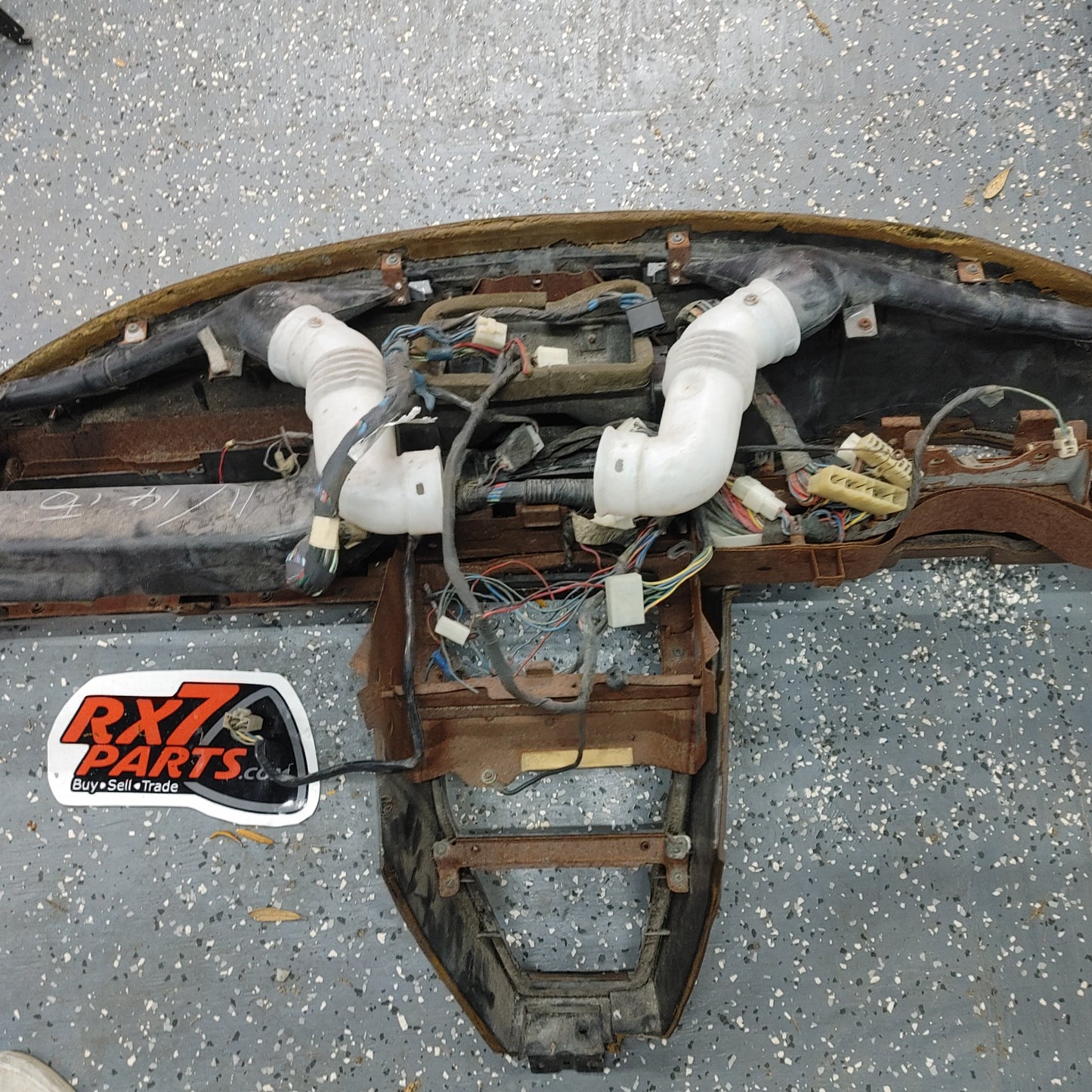 LHD RX7 FB Brown Dashboard FB Mazda Rx7 FB3S FB DB/9