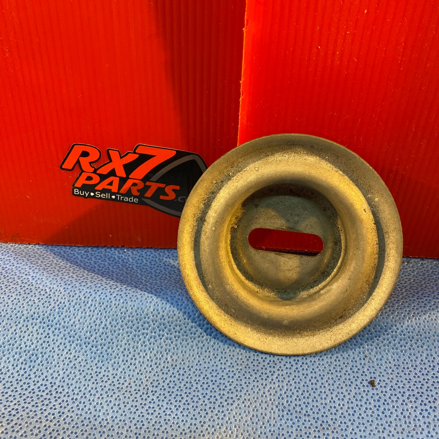 LHD, RHD Spare Tire Retainer Ring/Washer : Metal Mazda Rx7 FD3S FD S4B4STR2 - RX7Parts