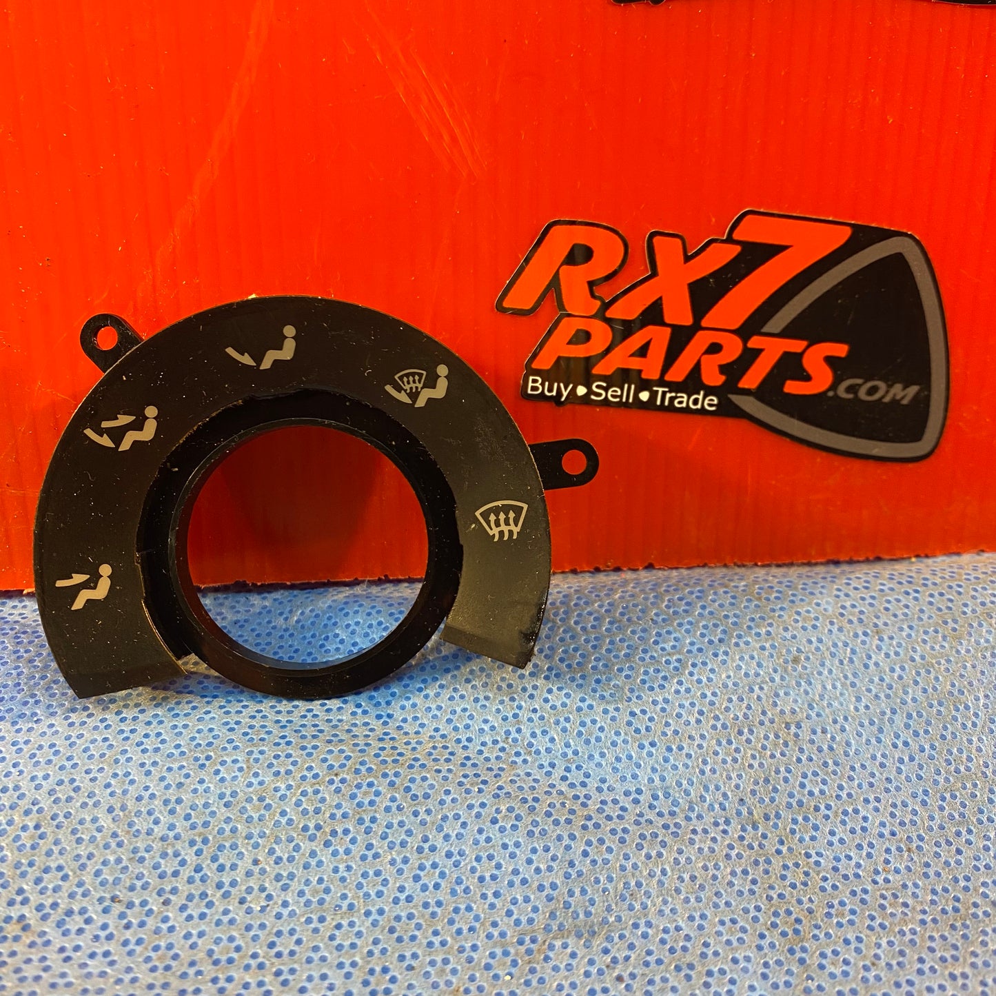LHD, RHD AC Climate Control Vent Door Control Bezel Mazda Rx7 FD3S FD S5B5VDC