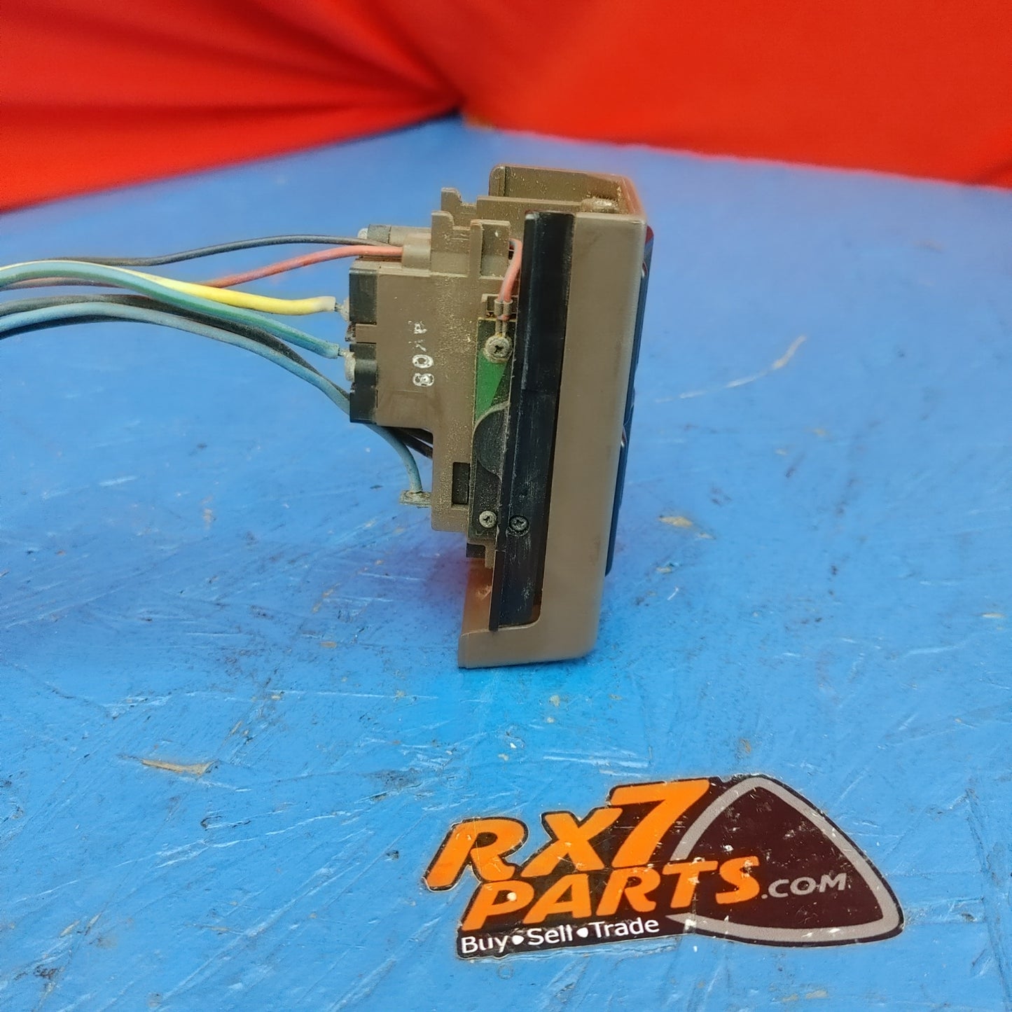 LHD OEM FB Mazda RX7 Rear Defroster & Wiper Switch FB Mazda Rx7 FB3S FB S6B28/7