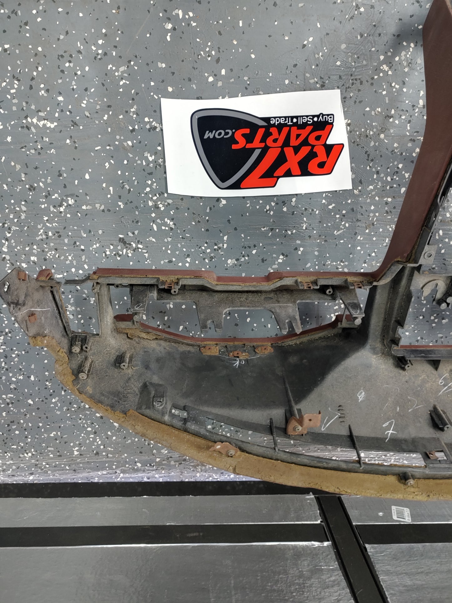 LHD FB Dashboard(Burgundy) FB Mazda Rx7 FB3S FB PDB1