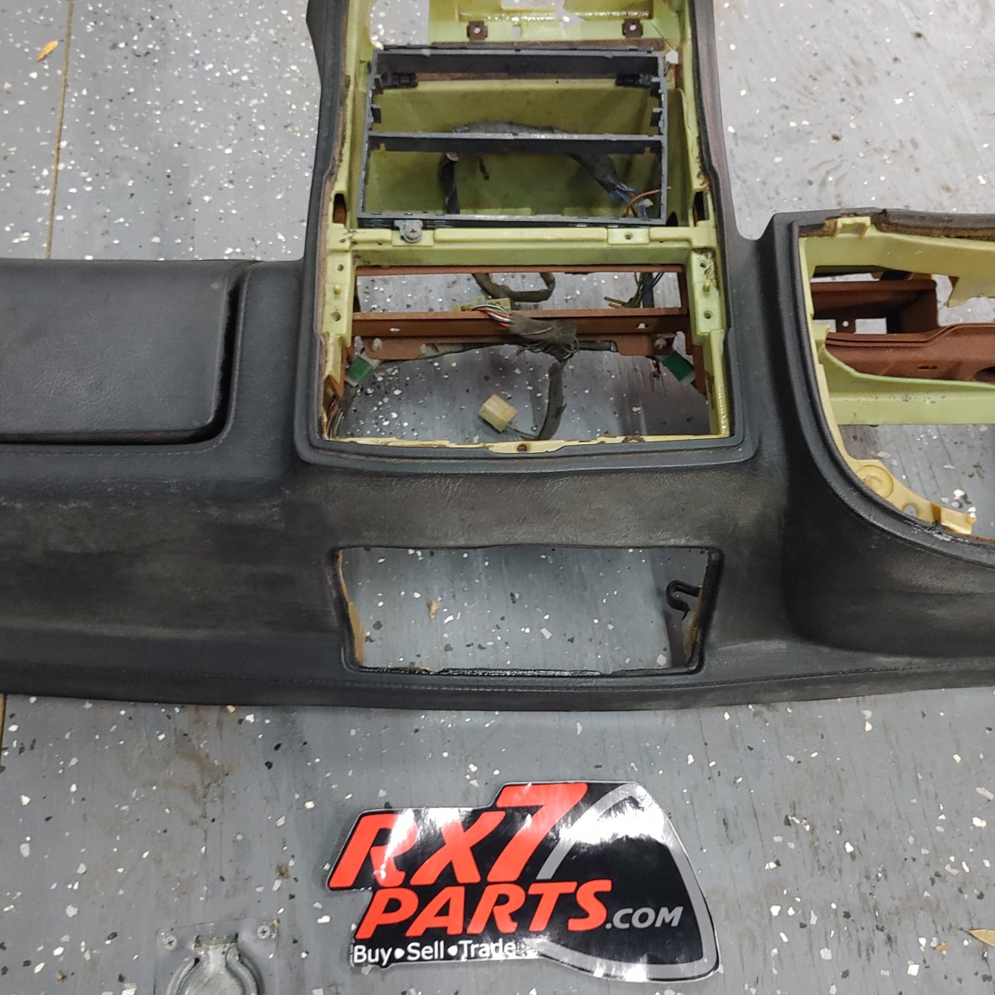 FC Black Dashboard  FC Mazda Rx7 FC3S FC PDB/3