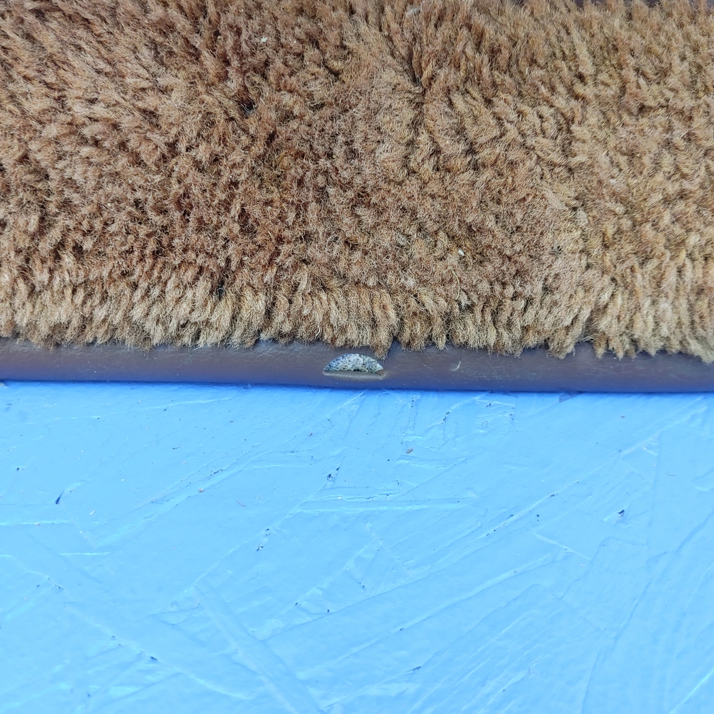 Brown Right Leather Power Window Door Card with Pocket Mazda Rx7 FB3S FB PDC22