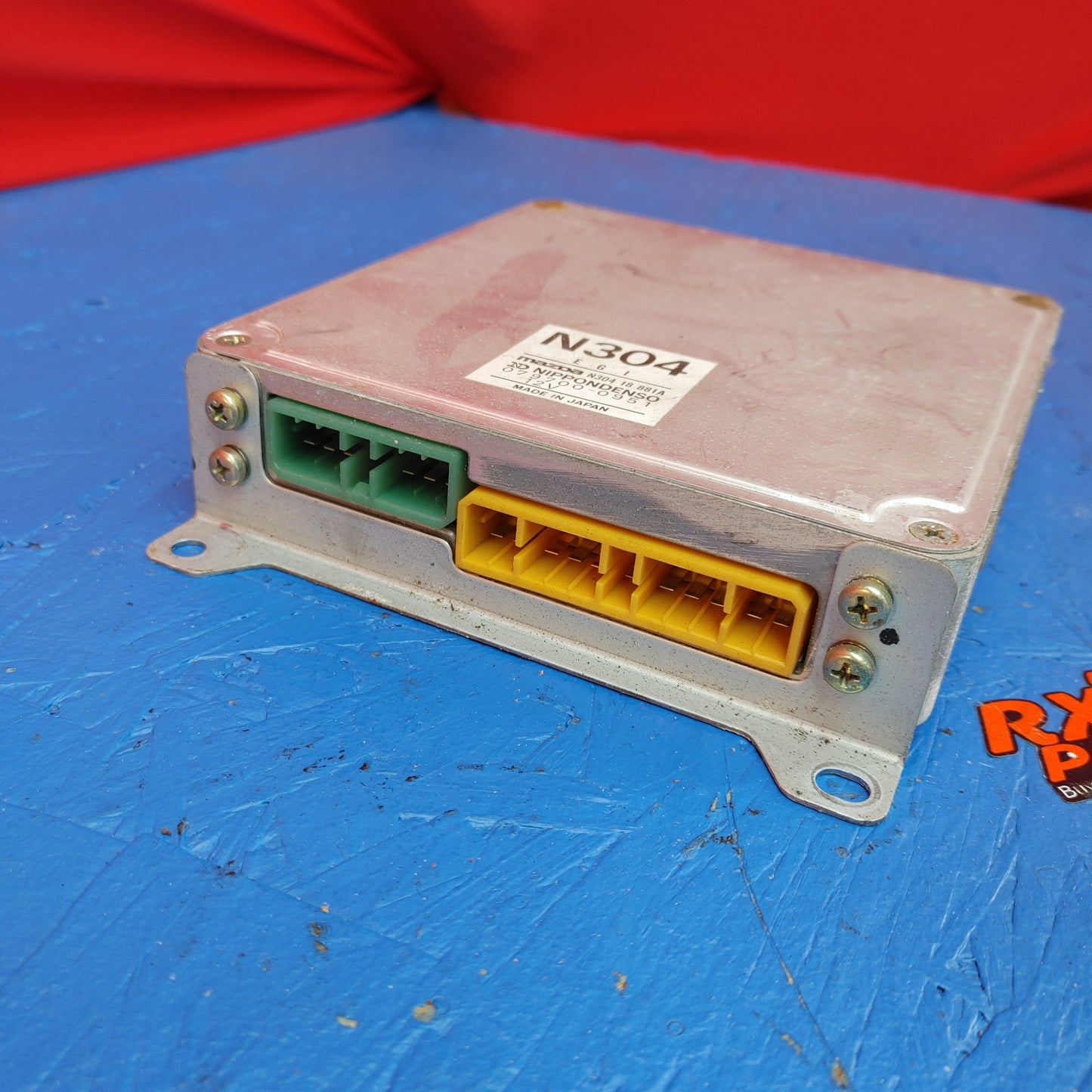 N304 ECU ECM Engine Control Unit Module Computer N304:18:881A Mazda Rx7 FB3S FB S8B5/7