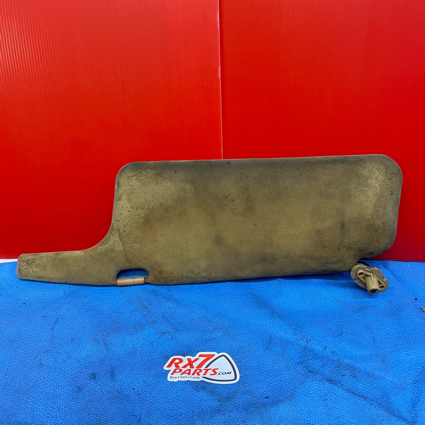 LHD OEM Left Driver Sun Visor No Mirror Mazda Rx7 FD3S FD S4B16SVT