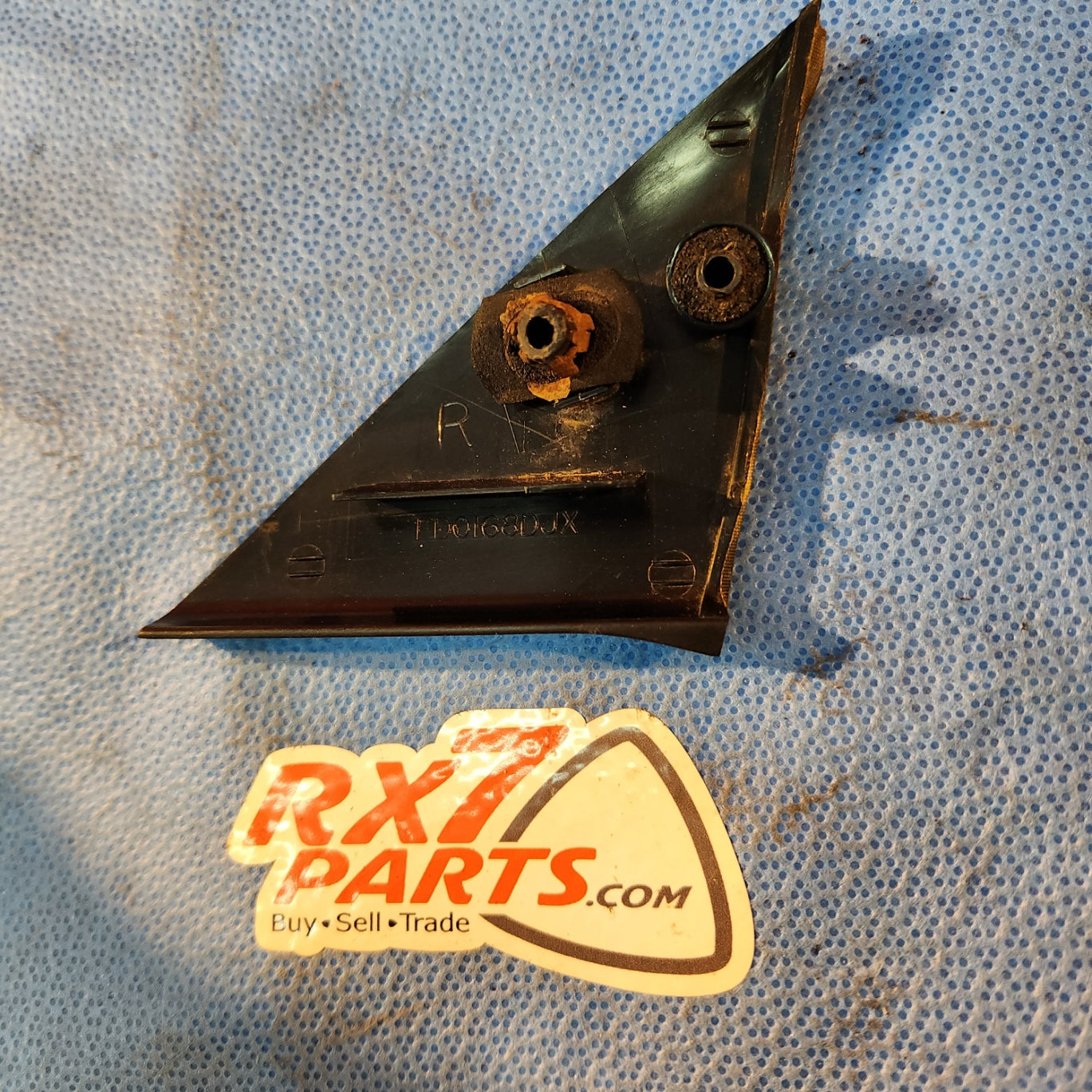 LHD, RHD Right Side Inner Door Triangle Trim Mirror Bolt Cover Mazda Rx7 FD3S FD S4B12RSDT