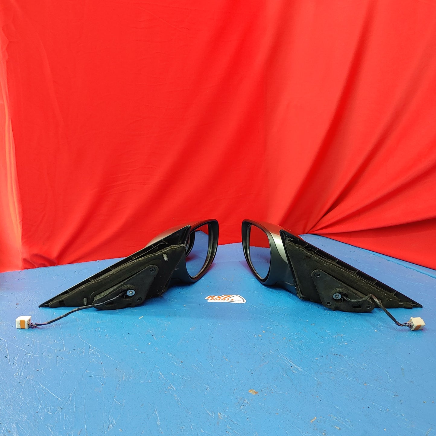 LHD RX-8 Side Mirror Pair (Silver) 02*2218 IH517     S7B13/1