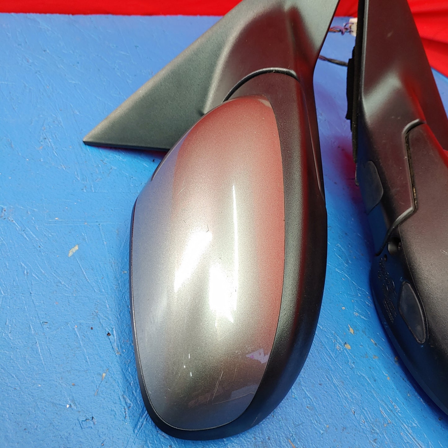 LHD RX-8 Side Mirror Pair (Silver) 02*2218 IH517     S7B13/1