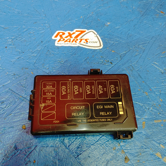 Fuse Box Cover Engine Bay  RX7 FD FD3S 93 - 02 Mazda S9B21/19