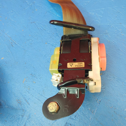 LHD, RHD Black Front Seat Belts With Buckle Receivers   RX7 FD FD3S 93 - 02 Mazda S7B18/19