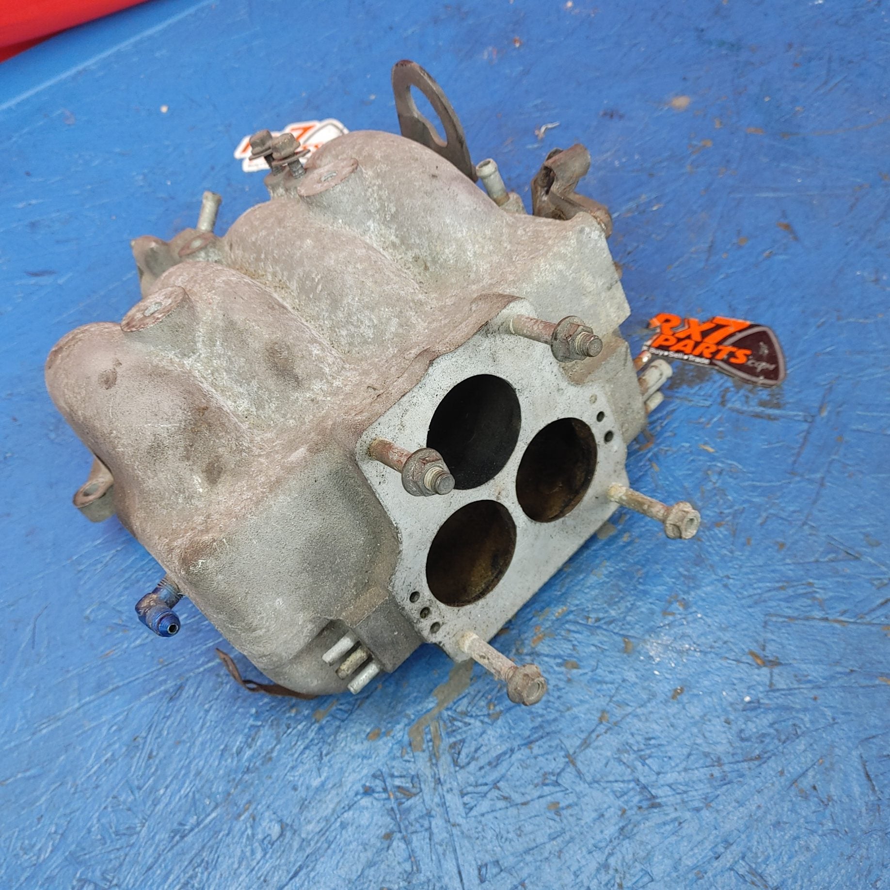 Wrc Plenum Rx7 Turbo II Upper Intake Manifold Plenum Runners RX7 FC FC3S 86 - 91 Mazd ...