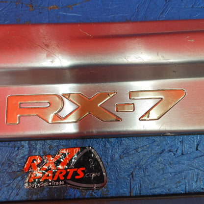 LHD, RHD Aluminum Door Sill Scuff Plates (Pair)  RX7 FD FD3S 93 - 02 Mazda S9B18/4