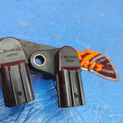 OEM Denso Crank Angle Sensor Pair With Bracket N3A1-18-221A RX7 FD FD3S 93 - 02 Mazda S7B17/4