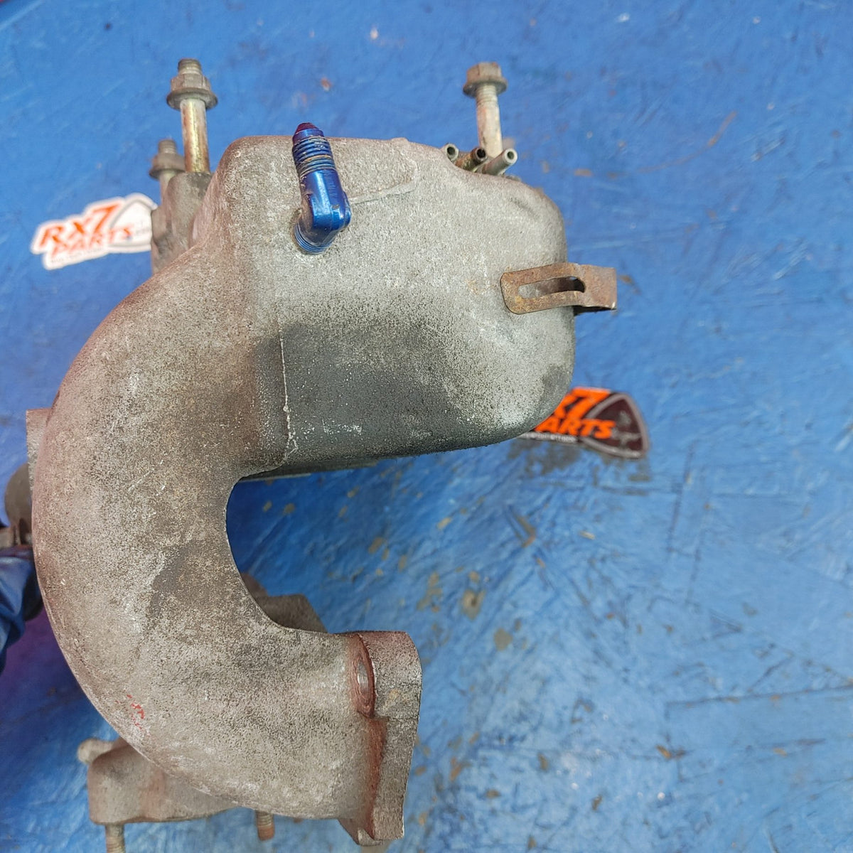 Wrc Plenum Rx7 Turbo II Upper Intake Manifold Plenum Runners RX7 FC FC3S 86 - 91 Mazd ...