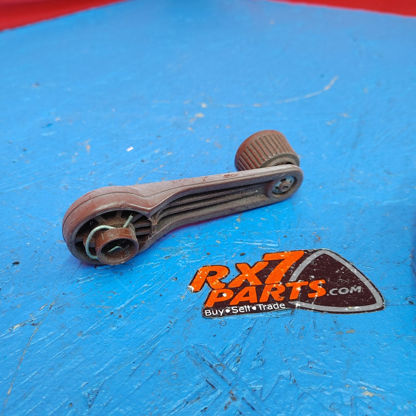 Maroon Window Crank Handle Left  RX7 FC FC3S 79 - 85 Mazda S8B23/4