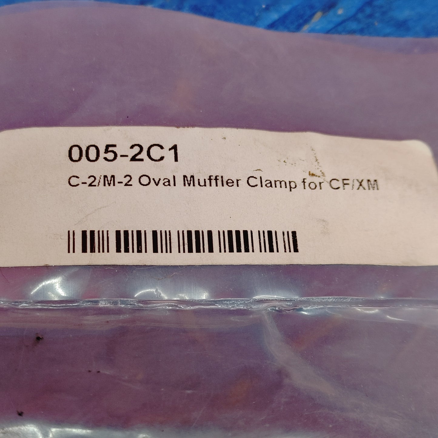 C-2/M-2 Oval Muffler Clamp for CF/XM 005-2C1     S9B20/23