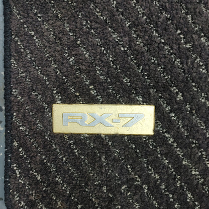 RHD OEM Black Premium Front Floor Mats Pair  RX7 FD FD3S 93 - 02 Mazda S4B0/OEFM