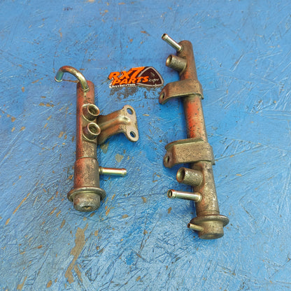 NA Primary and Secondary Fuel Injector Rail Pair Set  RX7 FC FC3S 86 - 91 Mazda S8B25/1