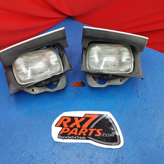 LHD, RHD Sylvania Performance Popup Headlights  RX7 FC FC3S 79 - 85 Mazda S7B21/2