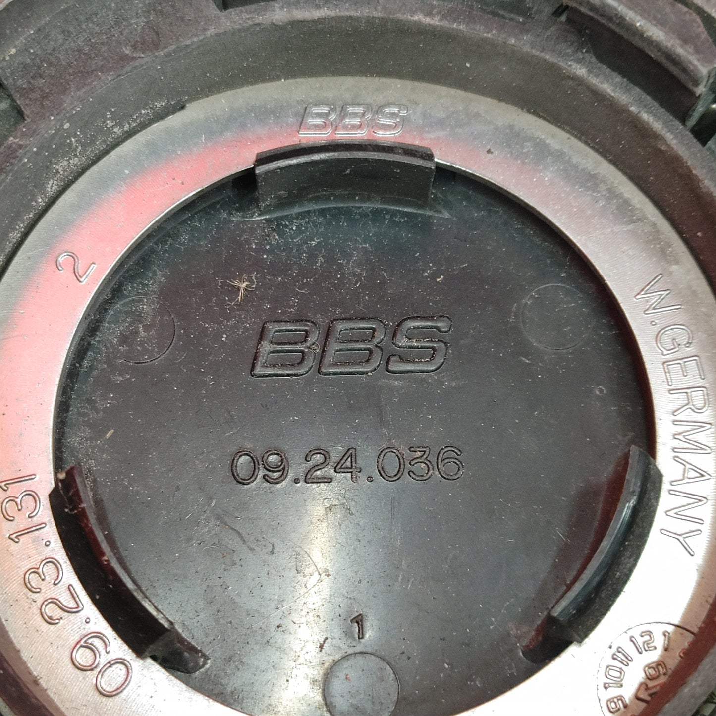 Genuine BBS Center Cap Waffle (Mazda Center Cap) 09.23.134     S9B24/15