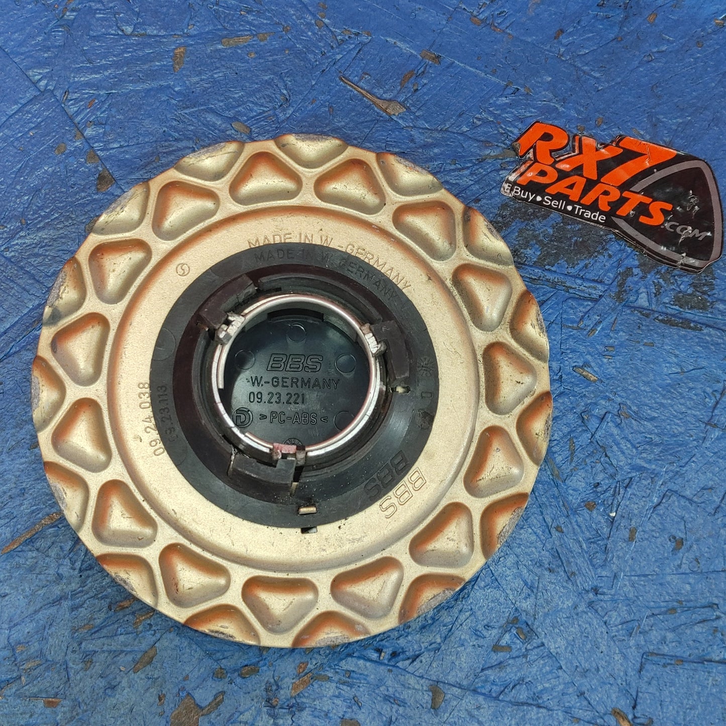 BBS RS RZ Center Cap Waffle 09.24.038     S9B23/15