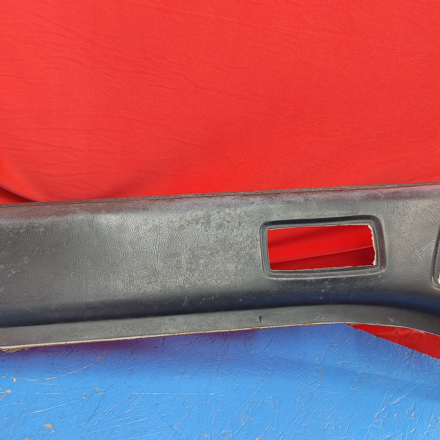 Black Vinyl Upper Door Card Trim  RX7 FC FC3S 79 - 85 Mazda S4B0/58