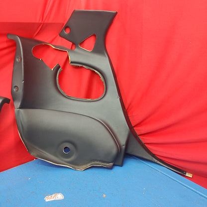 LHD, RHD Black Rear Seat Quarter Plastics Pair Not For Bins Major Cuts RH F100-68-531 LH F100-68-561 RX7 FD FD3S 93 - 02 Mazda S4b0218