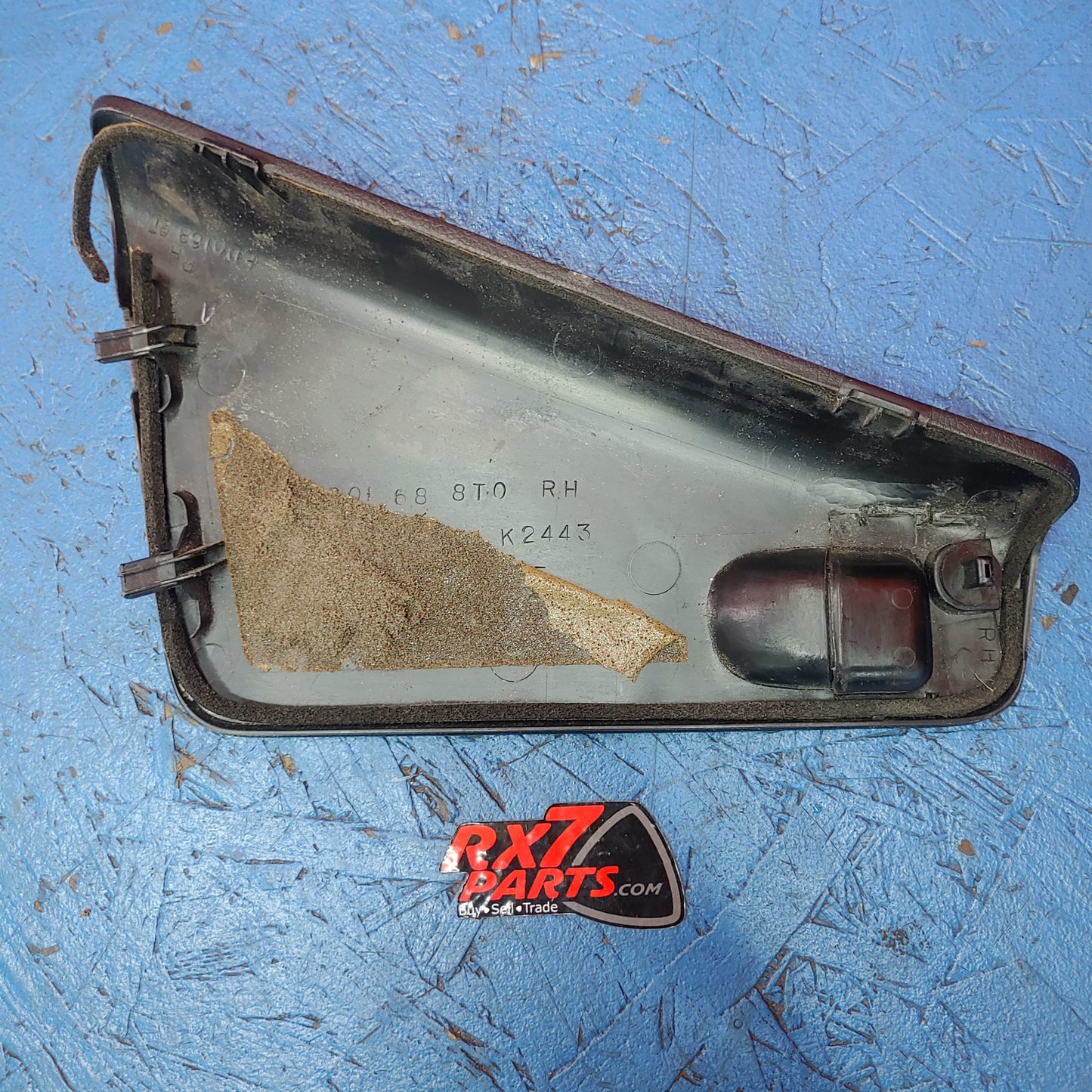 RHD Right Side Rear Hatch Jack Cover FD01 68 8T0 RH RX7 FD FD3S 93 - 02 Mazda S8B39/23