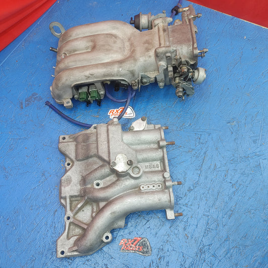 LHD, RHD 13B Rew Upper And Lower Intake Manifold  RX7 FD FD3S 93 - 02 Mazda S7B35/3