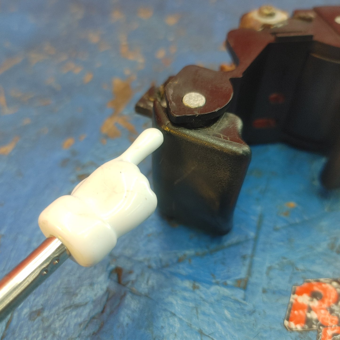 LHD Door Handle Black Plastic  RX7 FD FD3S 93 - 02 Mazda S7B44/11