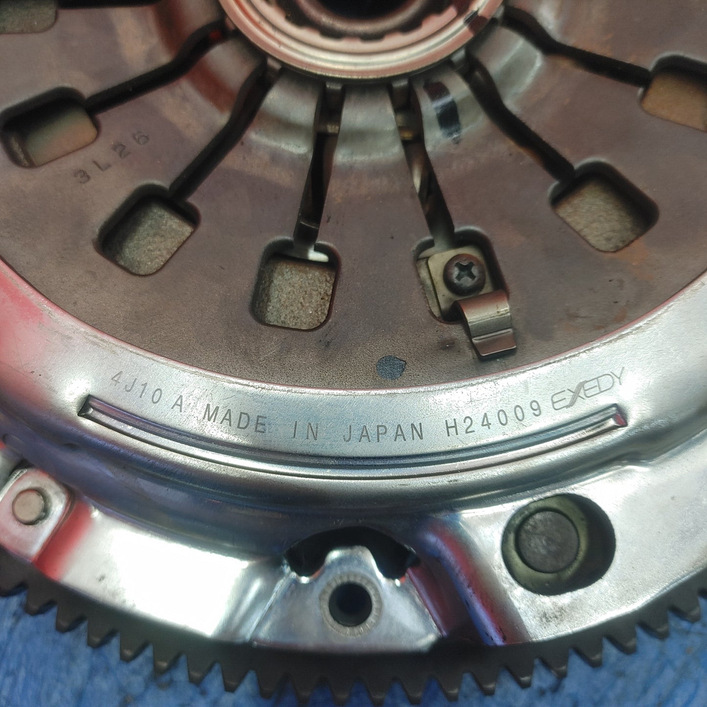 LHD, RHD Exedy Clutch Kit With Lightweight Flywheel And Counterweight H24009 RU240A401 RX7 FD FD3S 93 - 02 Mazda S7B45/14