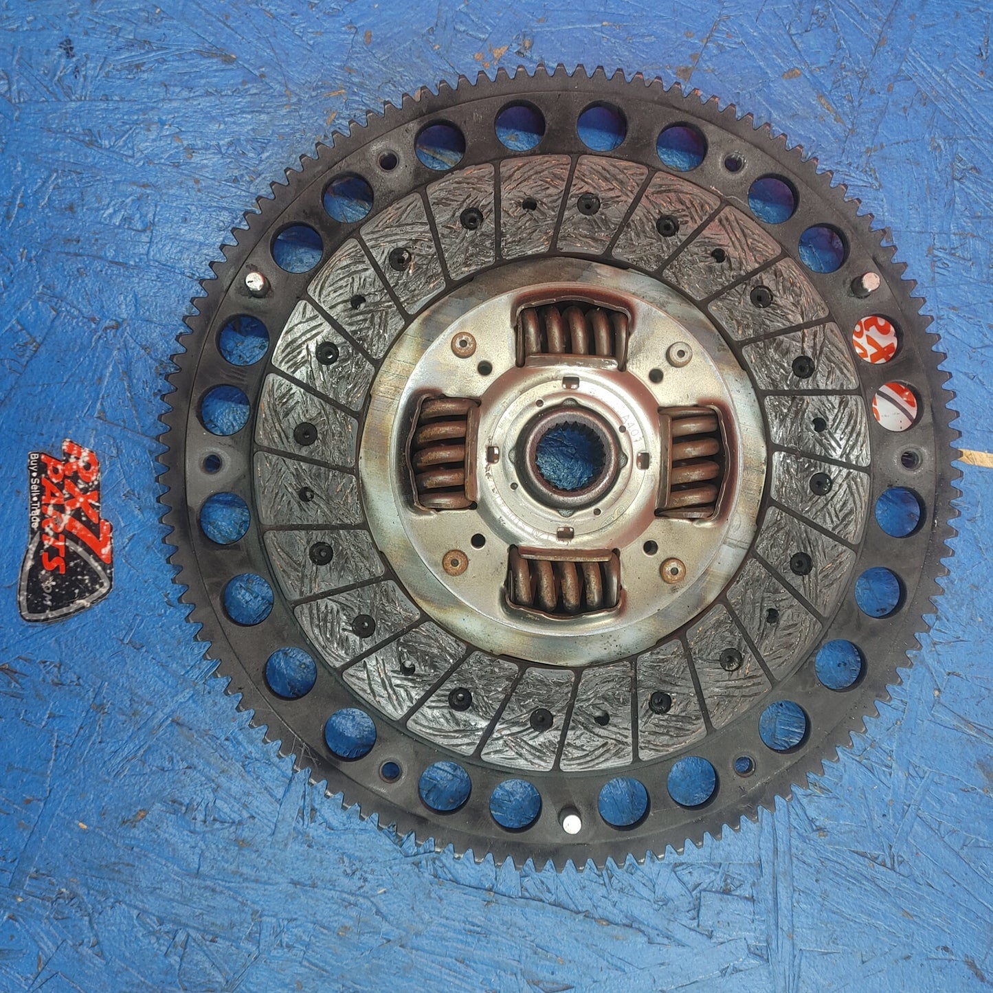 LHD, RHD Exedy Clutch Kit With Lightweight Flywheel And Counterweight H24009 RU240A401 RX7 FD FD3S 93 - 02 Mazda S7B45/14