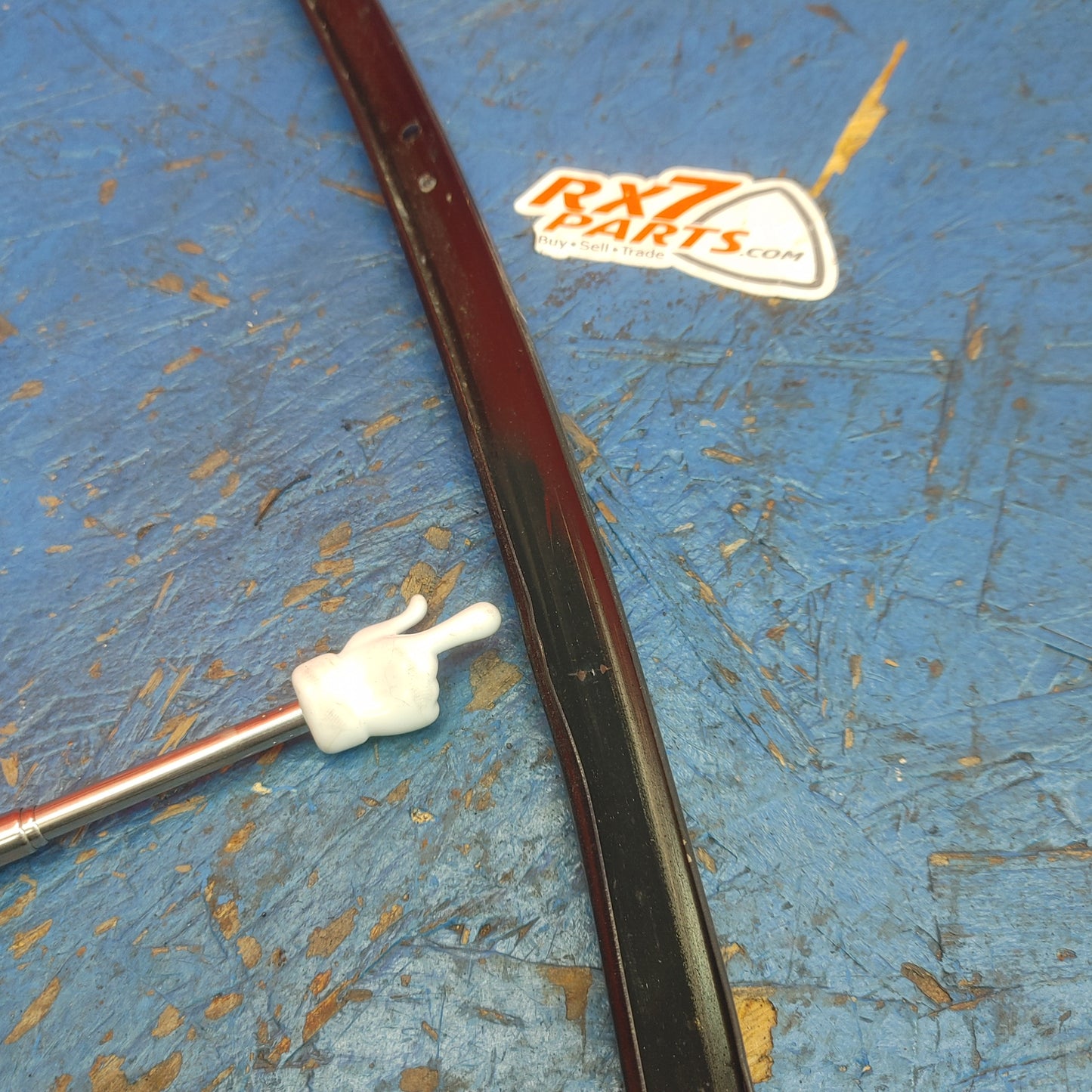 LHD Left Window Track Full Set Pair FD01 59 601B RX7 FD FD3S 93 - 02 Mazda S9B31/13