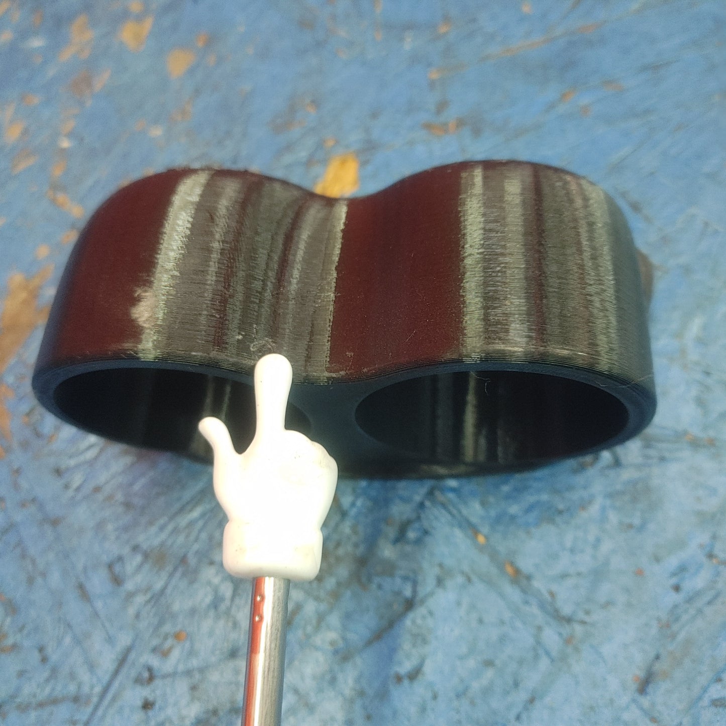 3D Printed Center Dash Double Gauge Pod  RX7 FD FD3S 93 - 02 Mazda S9B34/3