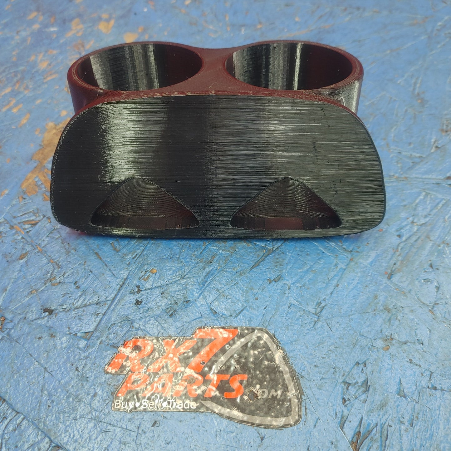 3D Printed Center Dash Double Gauge Pod  RX7 FD FD3S 93 - 02 Mazda S9B34/3