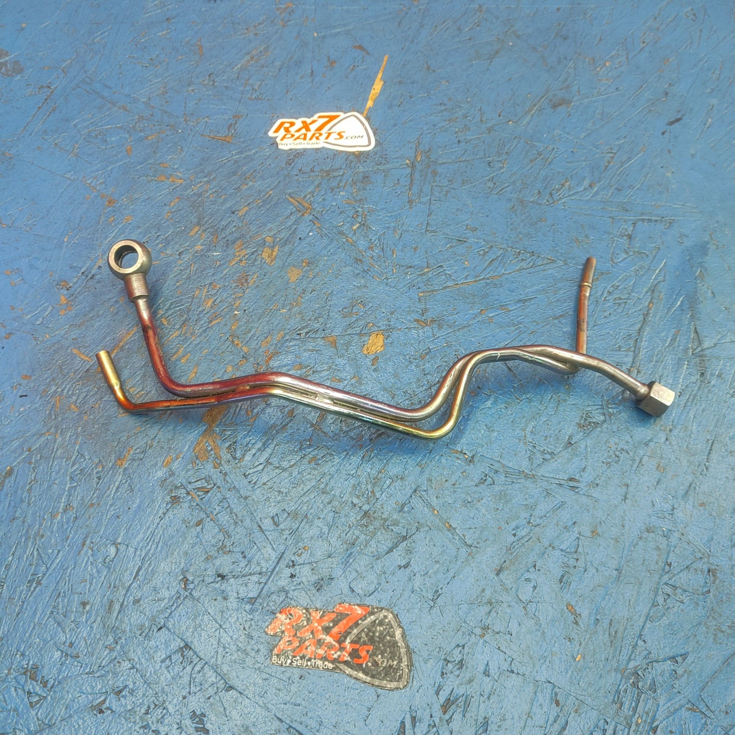 LHD, RHD Turbo Oil Feed Lines  RX7 FD FD3S 93 - 02 Mazda S9B34/5