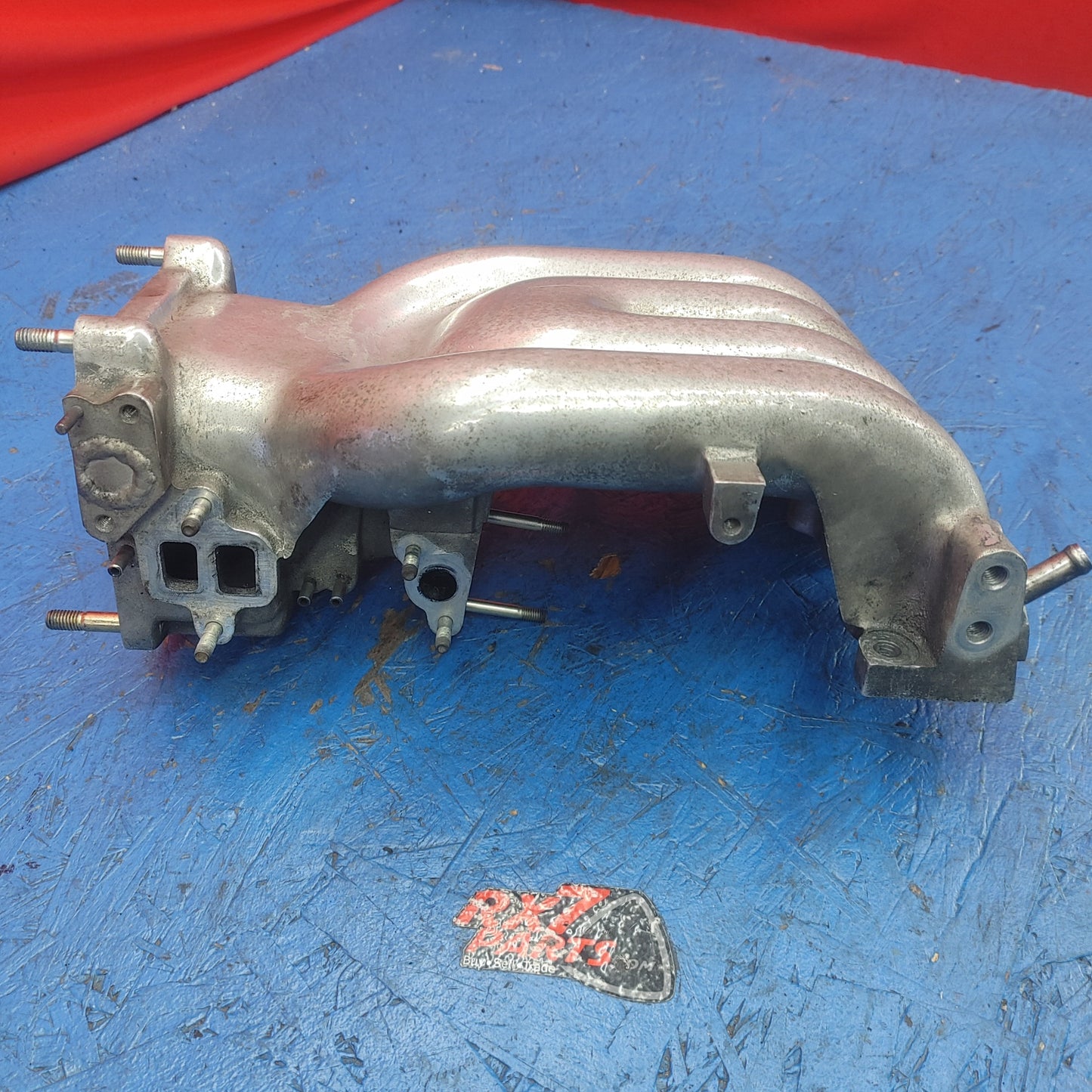 LHD, RHD Polished 13Brew Upper Intake Manifold Broken Ear See Photos  RX7 FD FD3S 93 - 02 Mazda S9B34/6